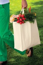 B100 Grocery tote in natural