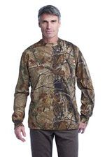 S020R Realtree explorer long sleeve T-shirt with pocket