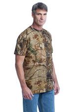 S021R Realtree Explorer 100% cotton T-shirt with pocket
