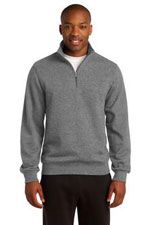 TST253 Tall full-zip sweatshirt no hood in grey