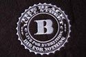 Black Wall Street embroidered logo