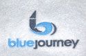 Embroidered logo for Blue Journey