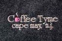 Coffee Tyme embroidered logo
