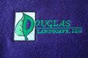 Embroidered design for Douglas Landscaping