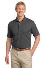 K527 Men's tech pique polo in grey