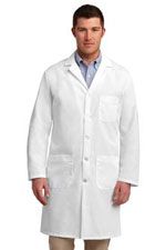 Embroidered lab coats