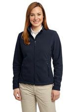 L217 Ladies value fleece jacket in black