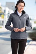 L354 Ladies Challenger jacket in steel grey