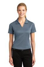 L469 ladies dry mesh polo in grey