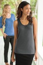 L546 Ladies concept tank in grey