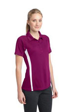 LST685 Ladies Posicharge Colorblock polo