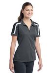 Women's tricolor polo