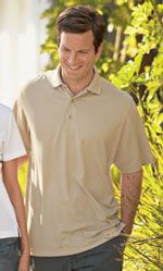 K497 Men's bamboo polo shirt