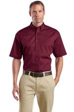 SP17 Superpro twill shirt in burgundy