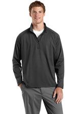 TST850 Quarter-zip sweatshirt no hood in grey