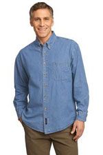 Men's long sleeve value priced denim shirt SP10 Men's long sleeve value priced denim shirt